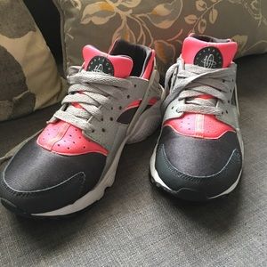 Huarache pink and grey